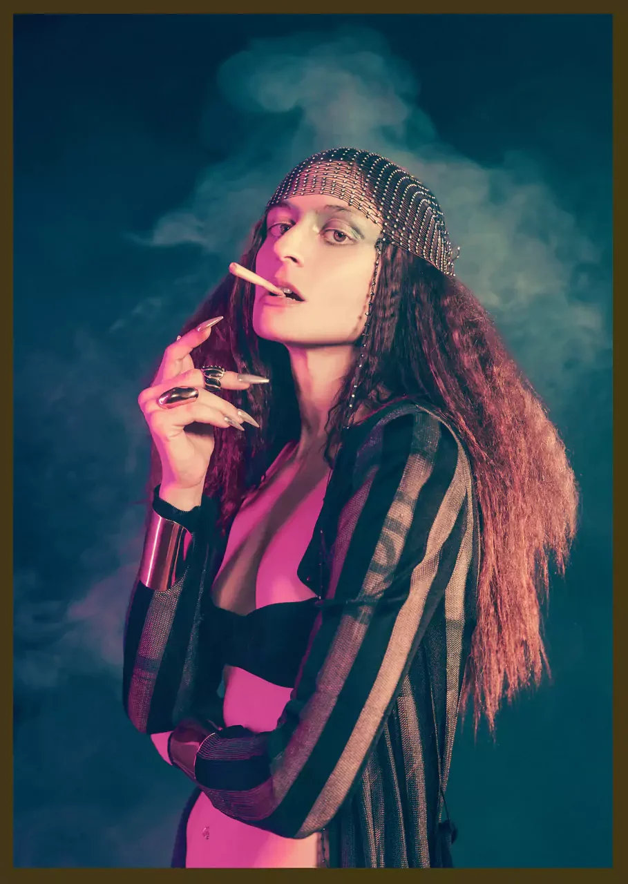 Dagmar Cannabis Portrait